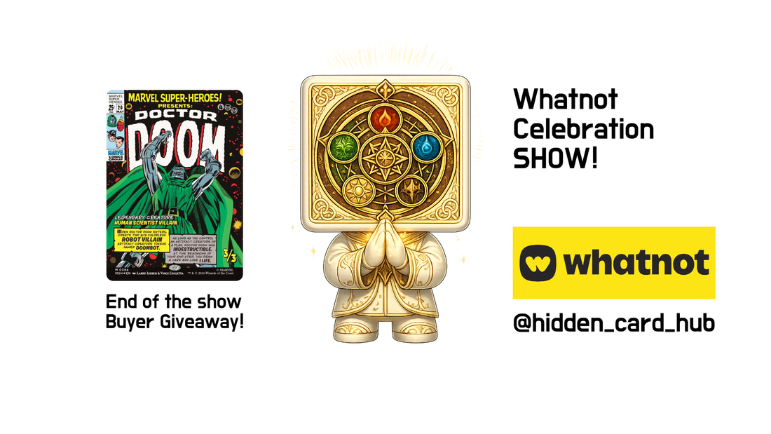 🎉 Celebrating Our First Whatnot Milestone with Our Biggest Buyer Giveaway Ever!
