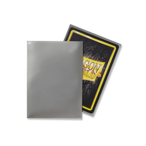 Dragon Shield - Classic Standard Size Sleeves 100pc - Silver