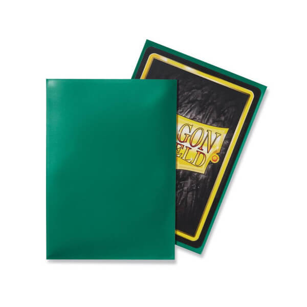 Dragon Shield - Classic Standard Size Sleeves 100pc - Green