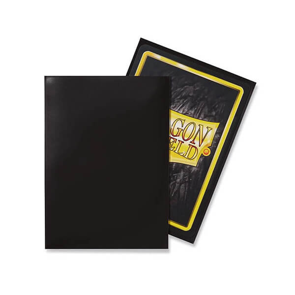 Dragon Shield - Classic Standard Size Sleeves 100pc - Black