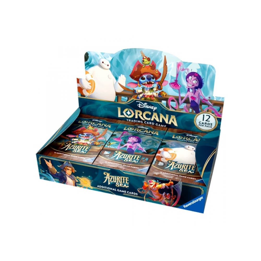 Disney Lorcana Azurite Sea Booster Box