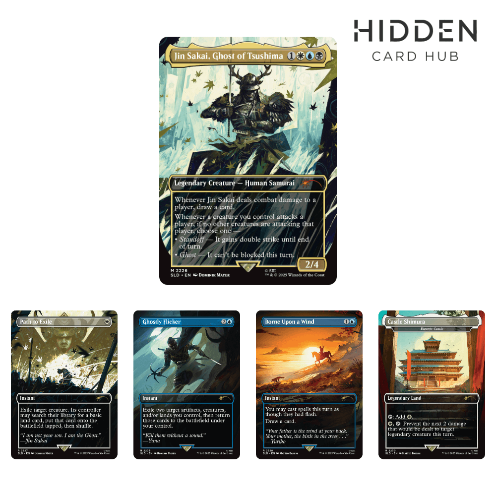 Magic: The Gathering - The Playstation Superdrop - Secret Lair X Ghost of Tsushima (non-foil)