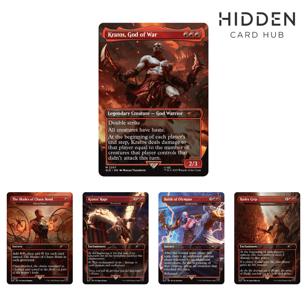 Magic: The Gathering - The Playstation Superdrop - Secret Lair X God of War: Greek (non-foil)