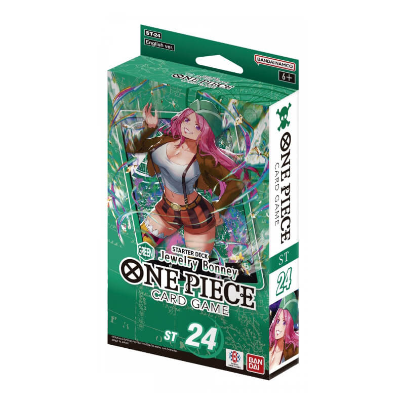 One Piece Card Game - Starter Deck: Green Jewelry Bonney (ST24)