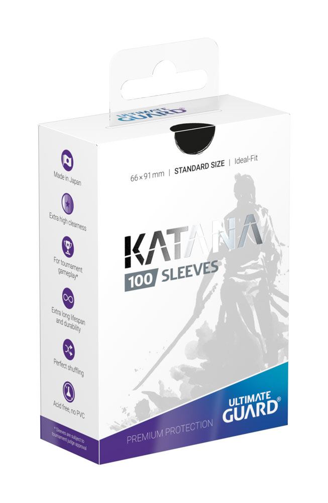 Ultimate Guard - Katana Sleeves Standard Size - Black