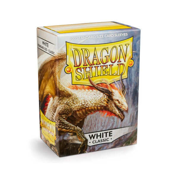 Dragon Shield - Classic Standard Size Sleeves 100pc - White