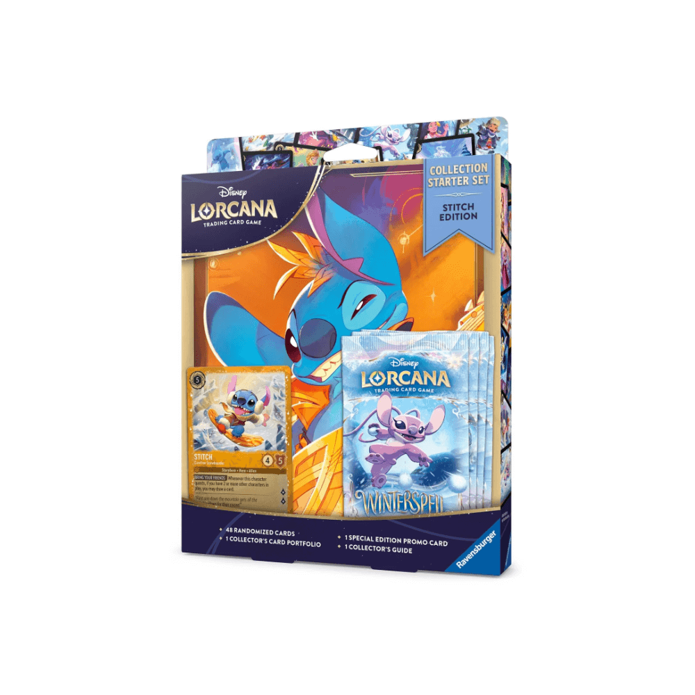 lorcana stitch promo card Disney Lorcana TCG - Winterspell - Collection Starter Set