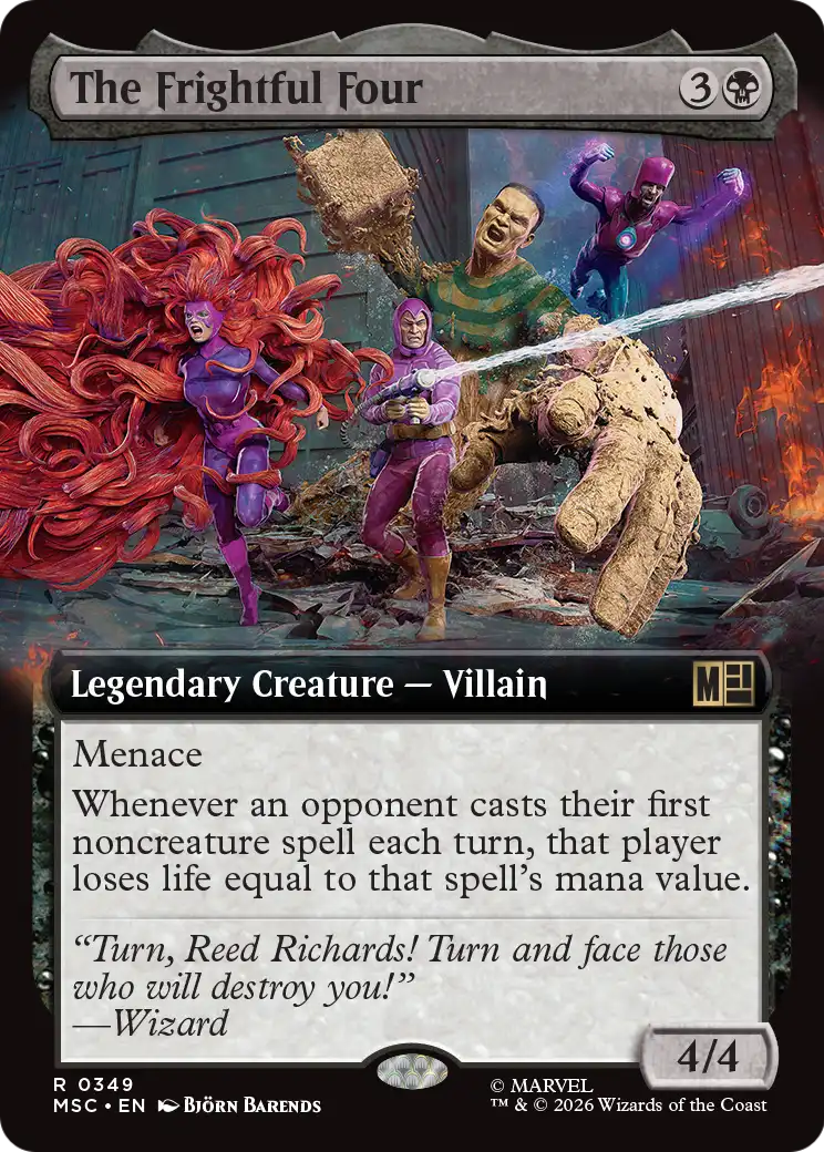 The Frightful Four MSC R349