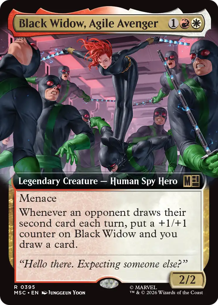 Black Widow, Agile Avenger MSC R395