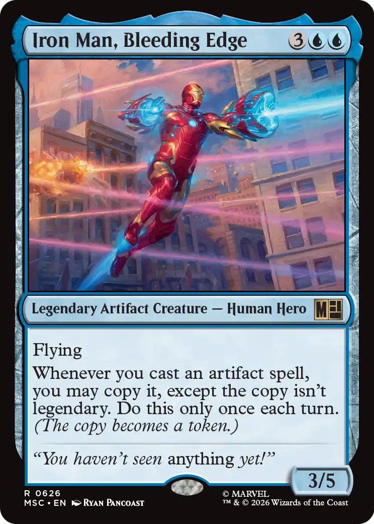 Iron Man, Bleeding Edge (F) MSC R626