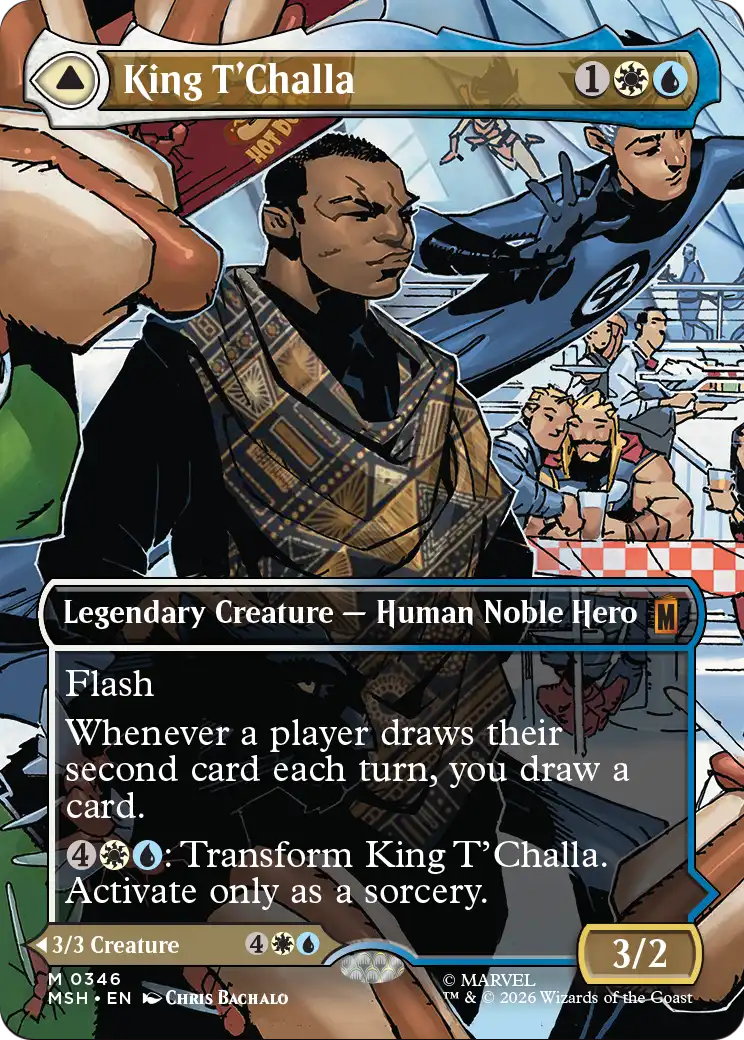 King T'Challa // Black Panther, Hope Enduring MSH M346