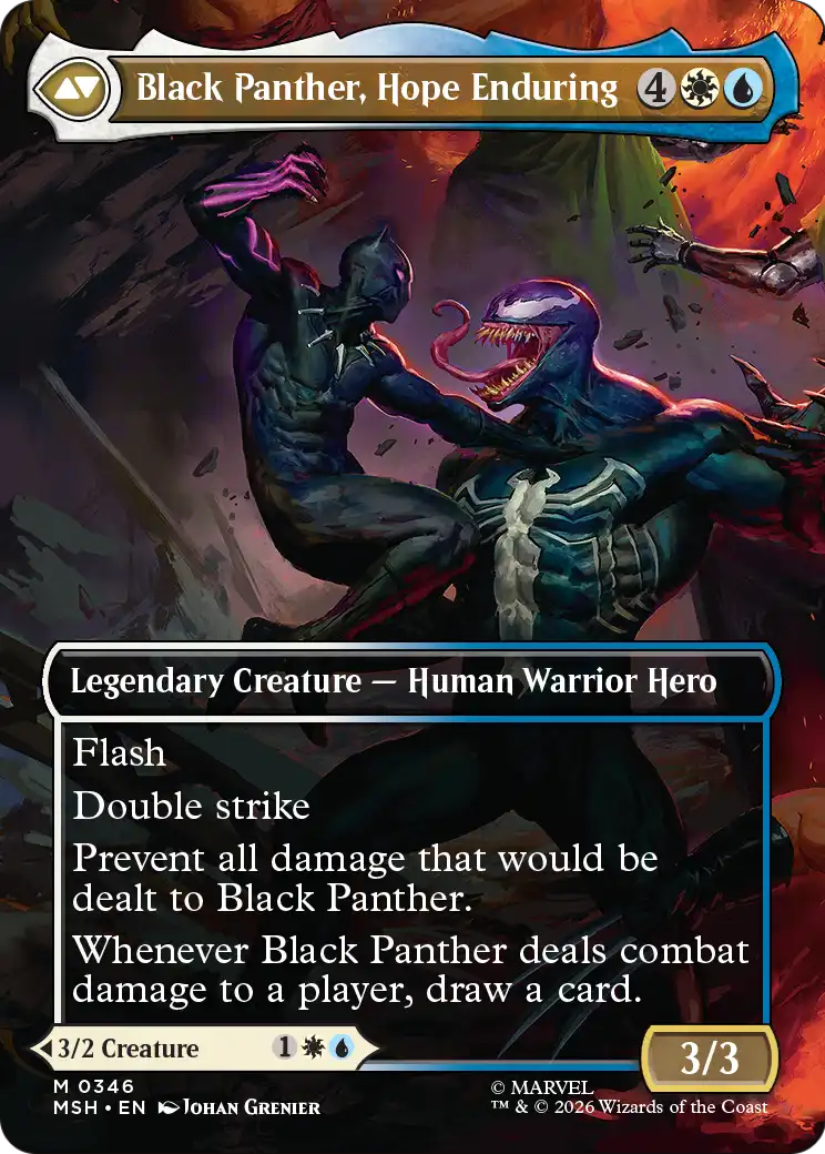 King T'Challa // Black Panther, Hope Enduring MSH M346