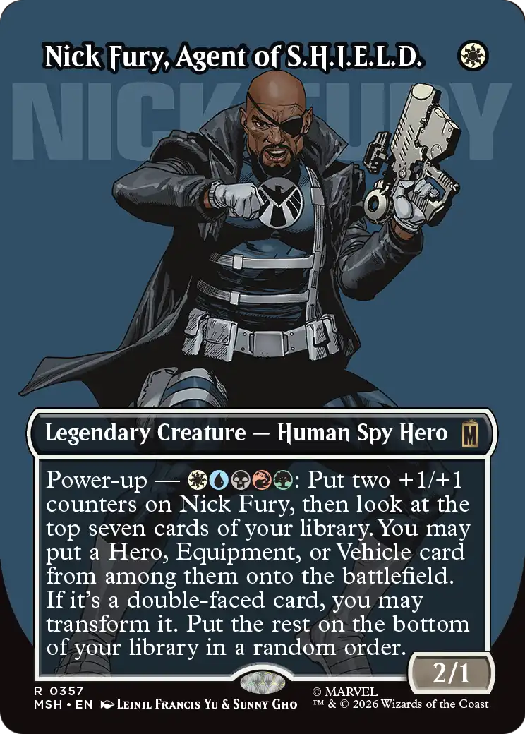 Nick Fury, Agent of S.H.I.E.L.D. (F) MSH R357