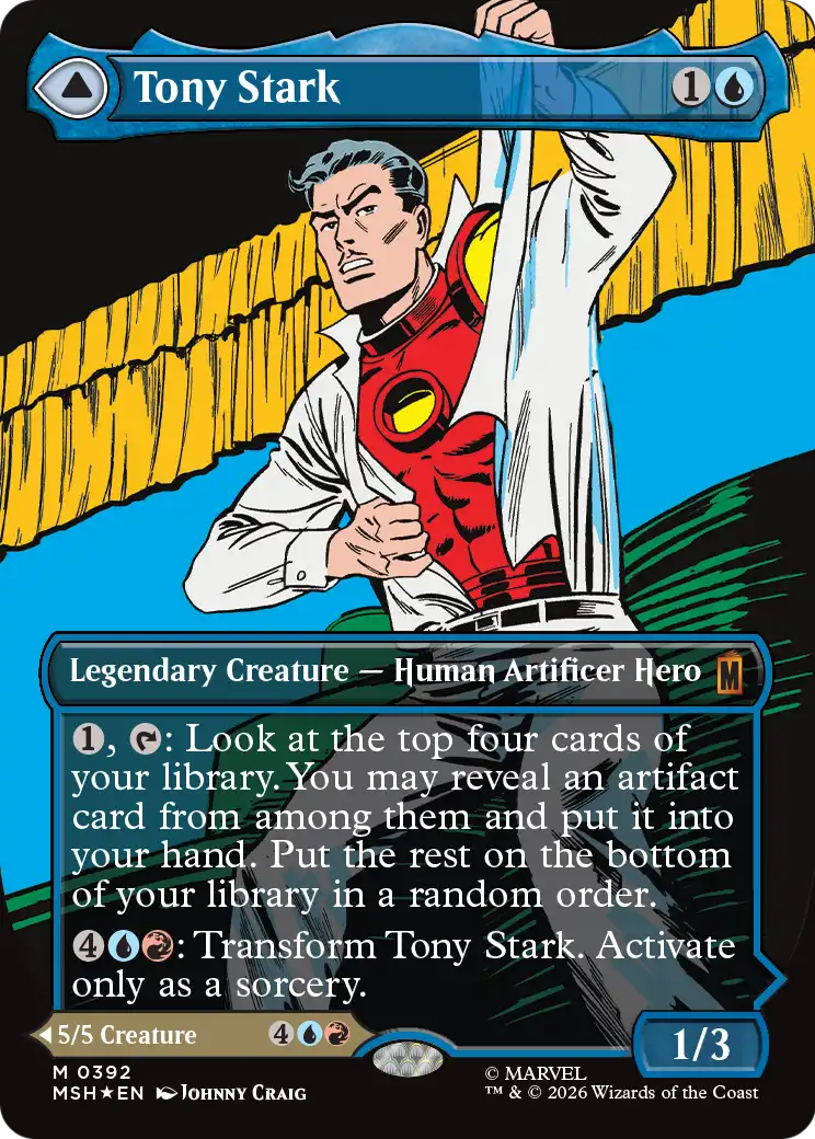 Tony Stark // The Invincible Iron Man (F) MSH M392