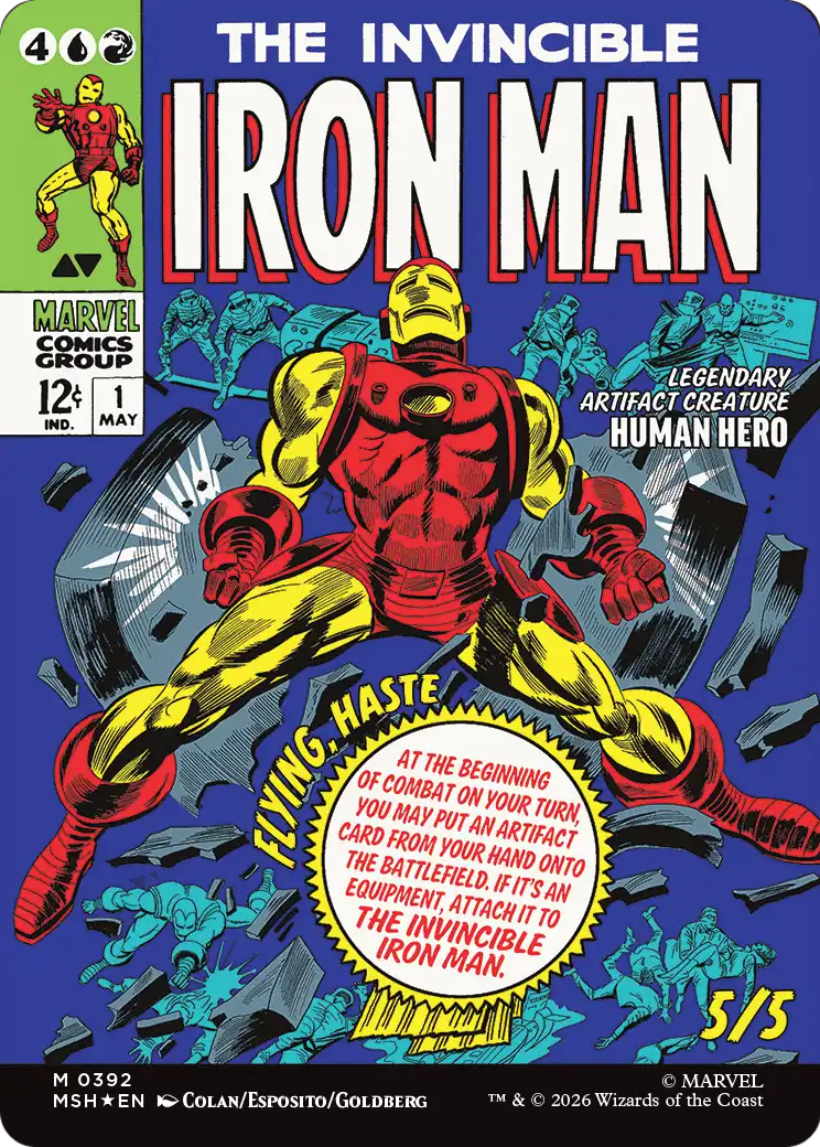 Tony Stark // The Invincible Iron Man (F) MSH M392