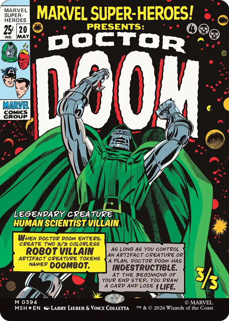 Doctor Doom (F) MSH M394