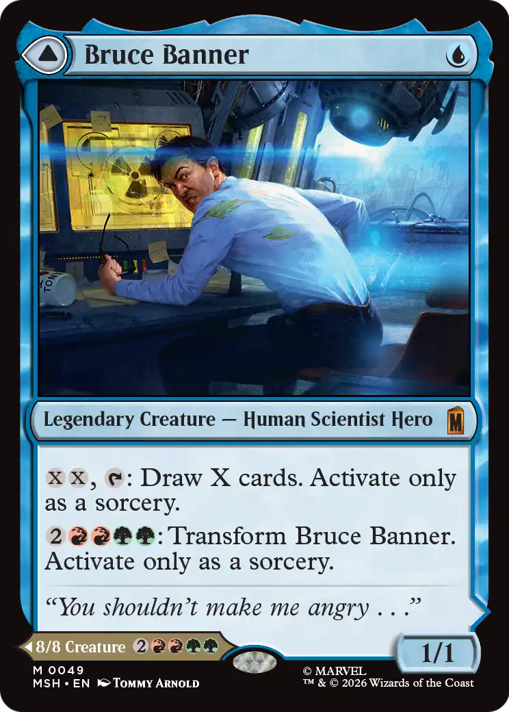Bruce Banner // The Incredible Hulk MSH M49