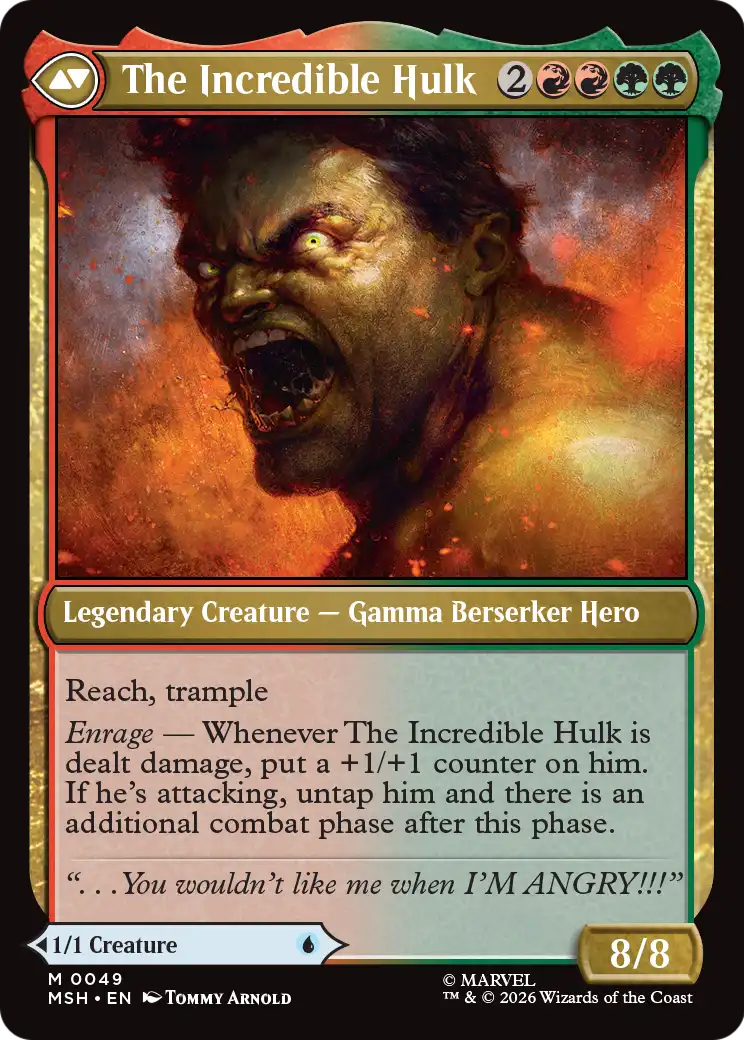 Bruce Banner // The Incredible Hulk MSH M49