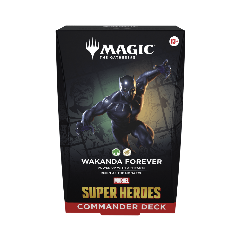 Magic: The Gathering - Marvel Super Heroes Commander Deck - Set of 4