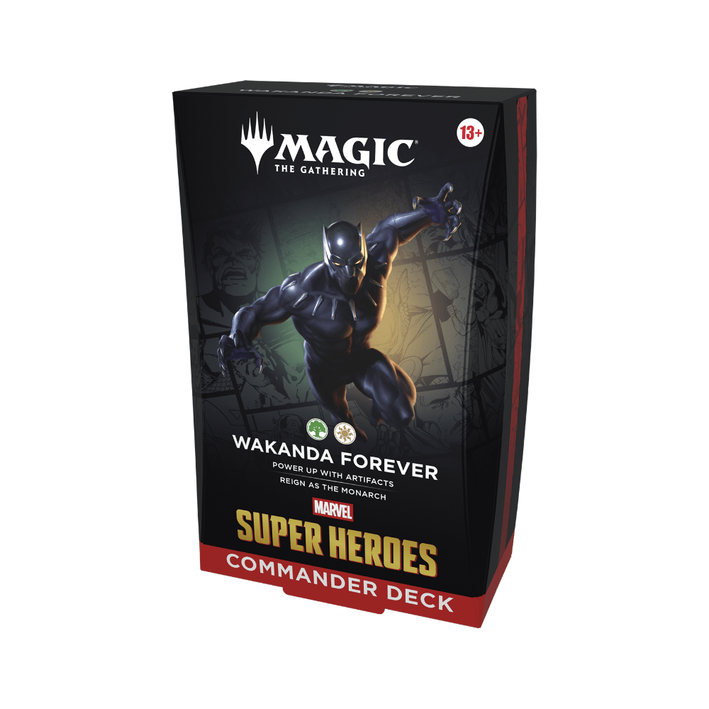 Magic: The Gathering - Marvel Super Heroes Commander Deck - Wakanda Forever