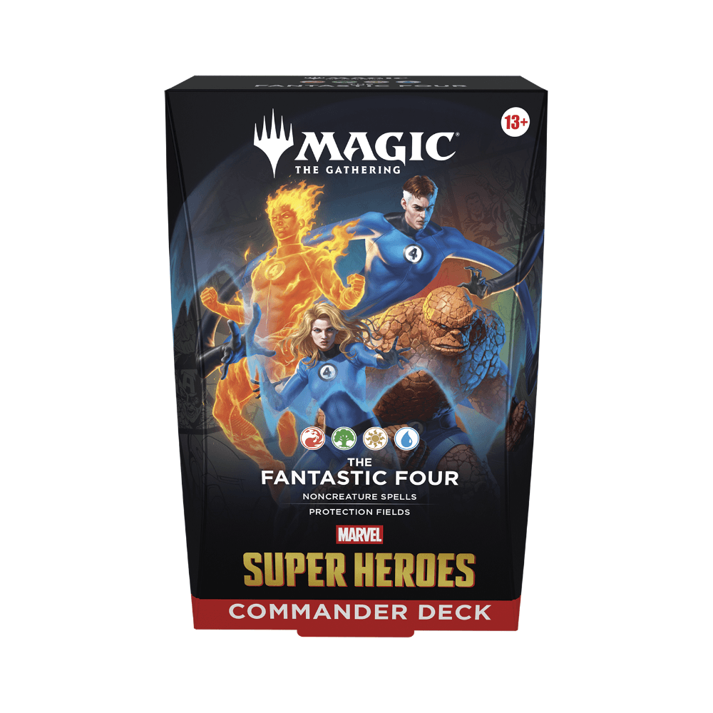 Magic: The Gathering - Marvel Super Heroes Commander Deck - Set of 4