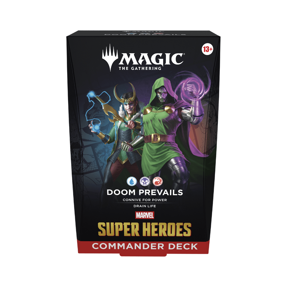 Magic: The Gathering - Marvel Super Heroes Commander Deck - Set of 4