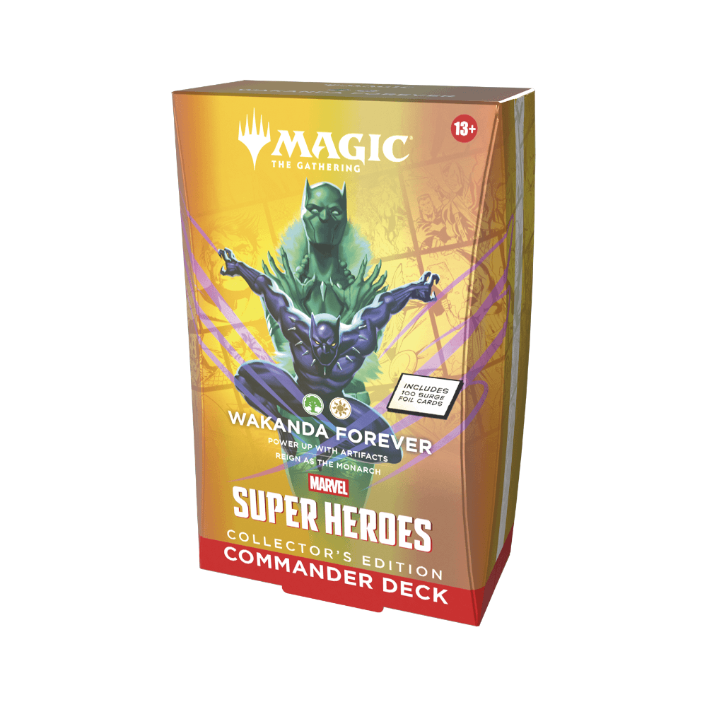 Magic: The Gathering - Marvel Super Heroes Commander Deck Collector's Edition - Wakanda Forever