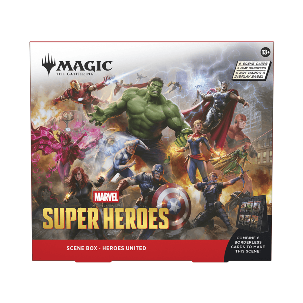 Magic: The Gathering - Marvel Super Heroes Scene Box - Set of 2
