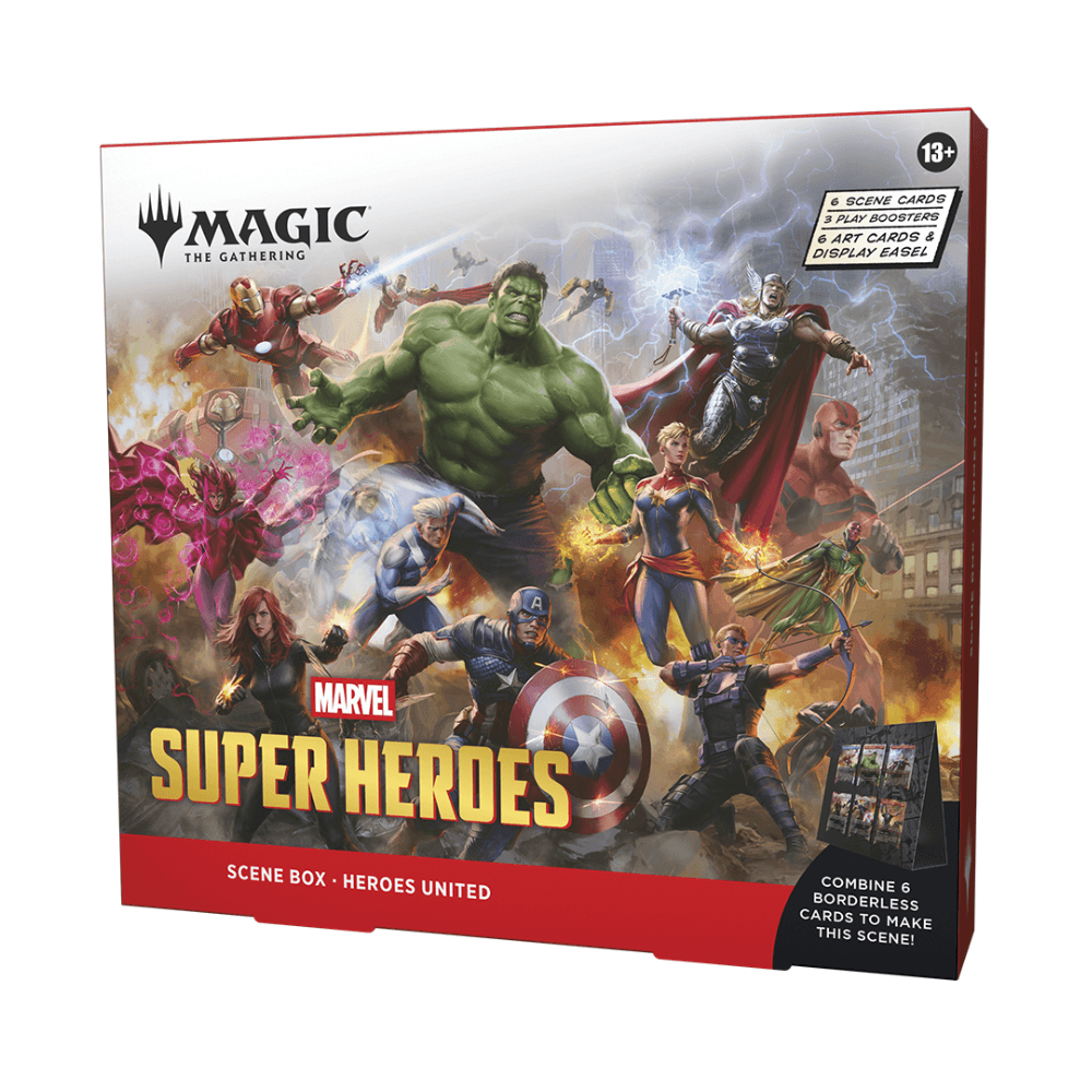 Magic: The Gathering - Marvel Super Heroes Scene Box - Heroes United