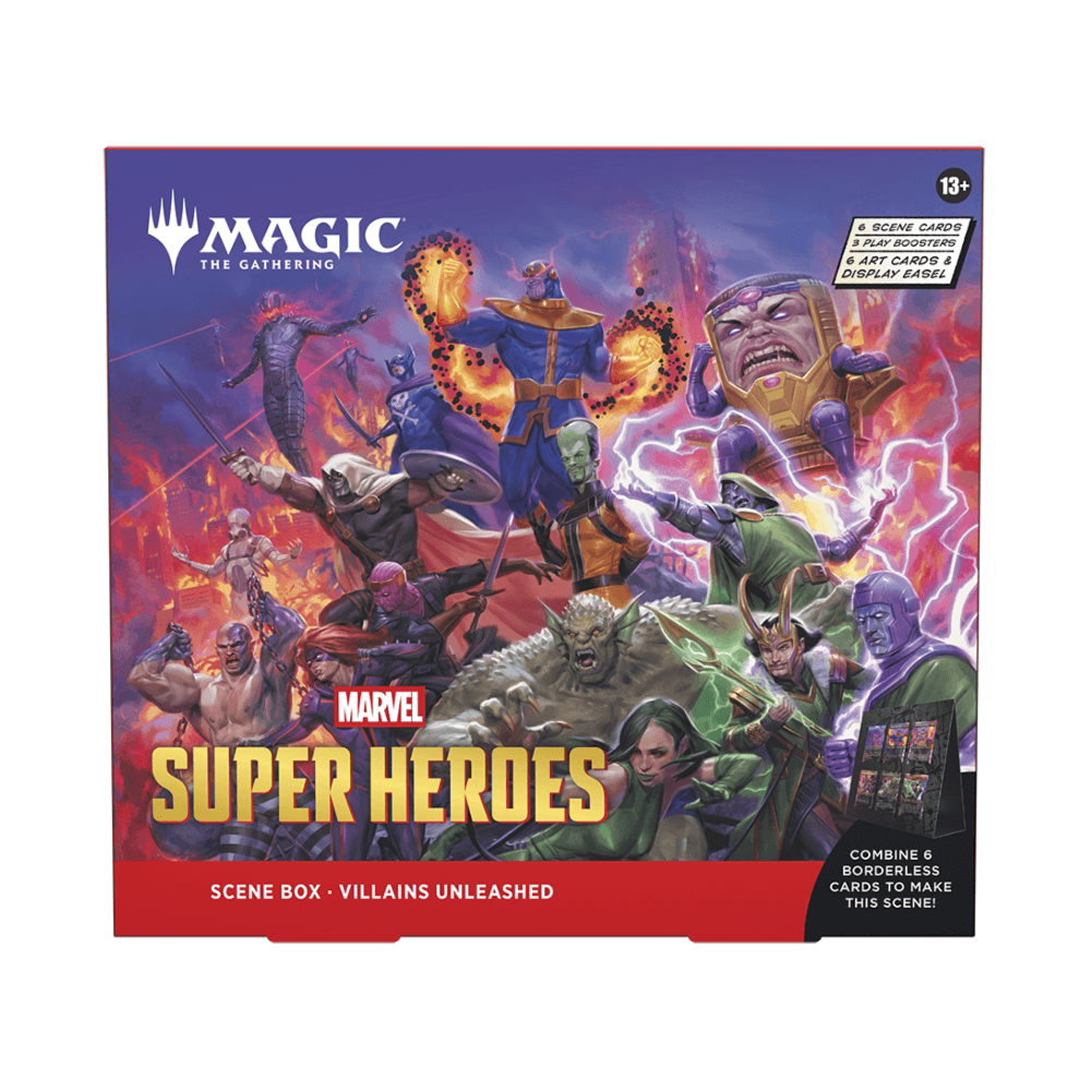 Magic: The Gathering - Marvel Super Heroes Scene Box - Set of 2