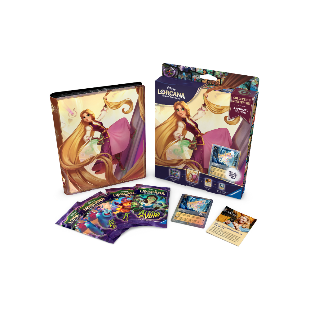 Disney Lorcana TCG - Attack of the Vine! - Collection Starter Set - Rapunzel