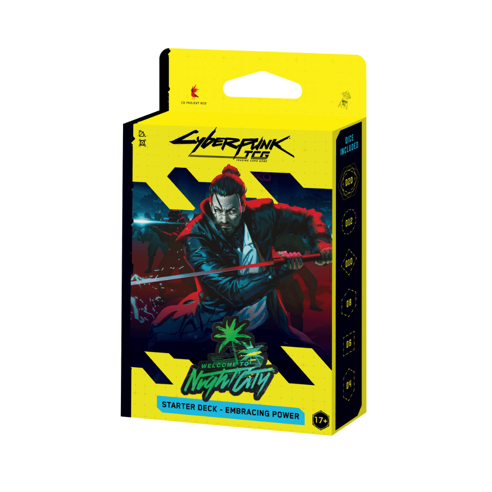 Cyberpunk TCG - Welcome to Night City Starter Deck - Embracing Power