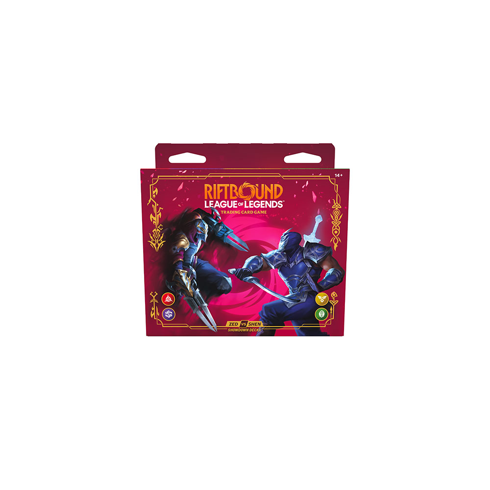 Riftbound: League of Legends TCG - Set 4: Vendetta - Showdown Decks - Zed vs Shen