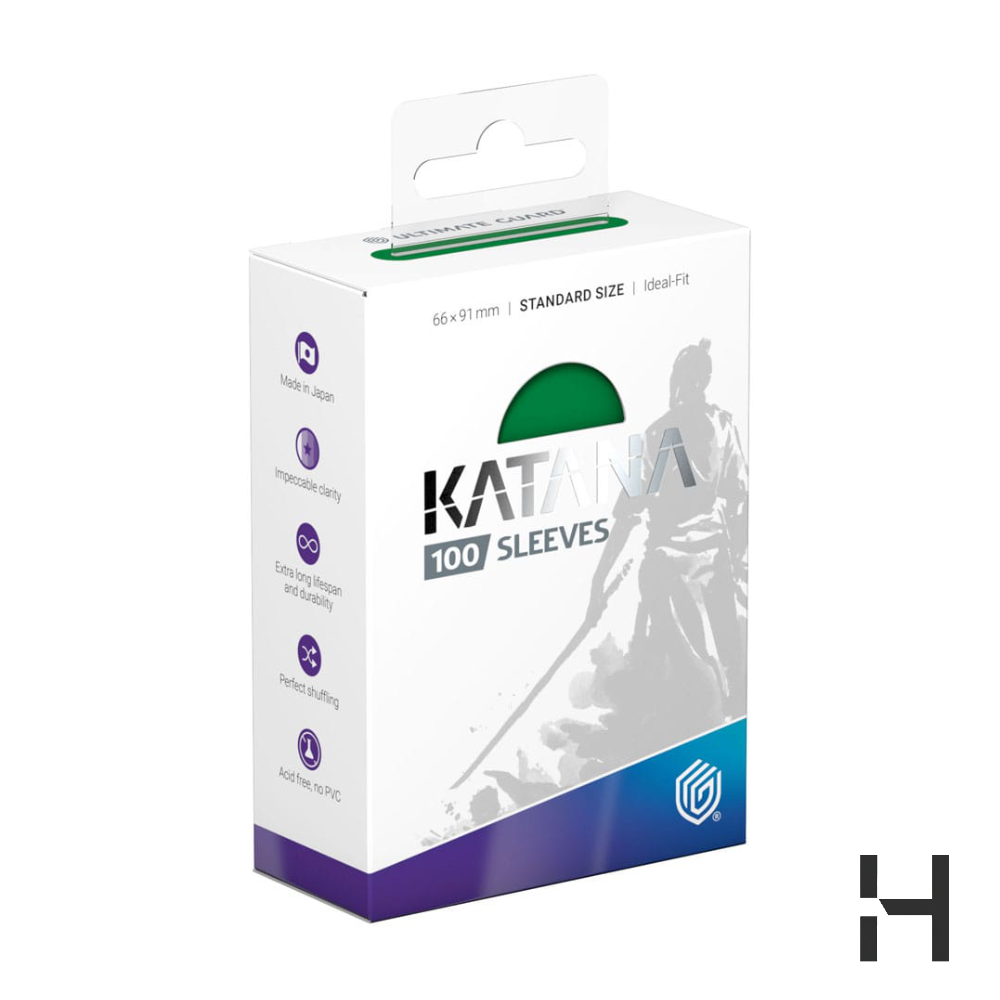 Ultimate Guard - Katana Sleeves Standard Size - Jade Garden